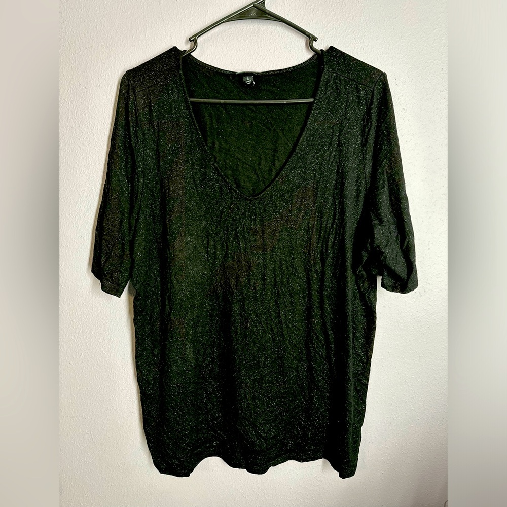 Sparkly black shirt